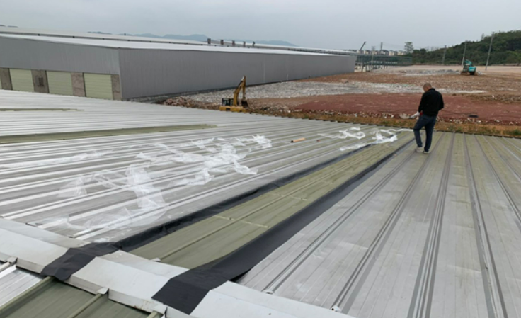 陈场镇厂房屋面防水维修案例